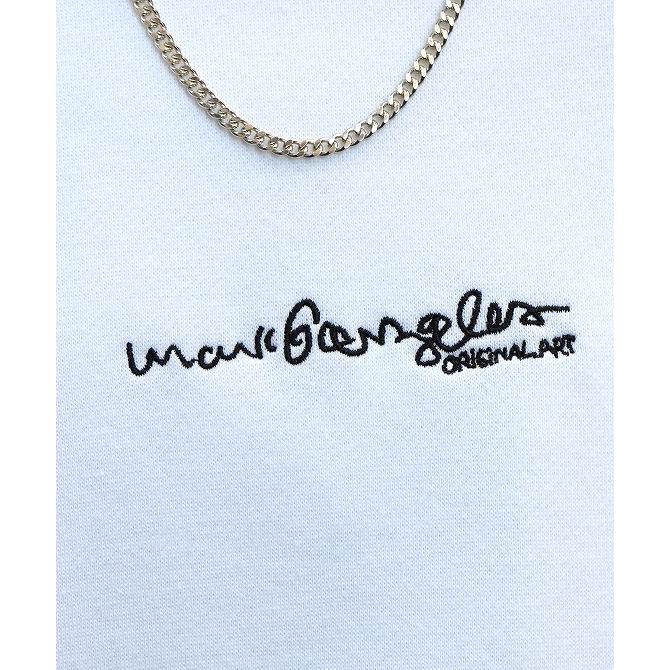 Mark Gonzales MARK GONZALES ARTWORK COLLECTION マーク ゴンザレス ビッグシルエット イラストバックプリント プルオーバースウェット ユニセックス - 画像 (7)