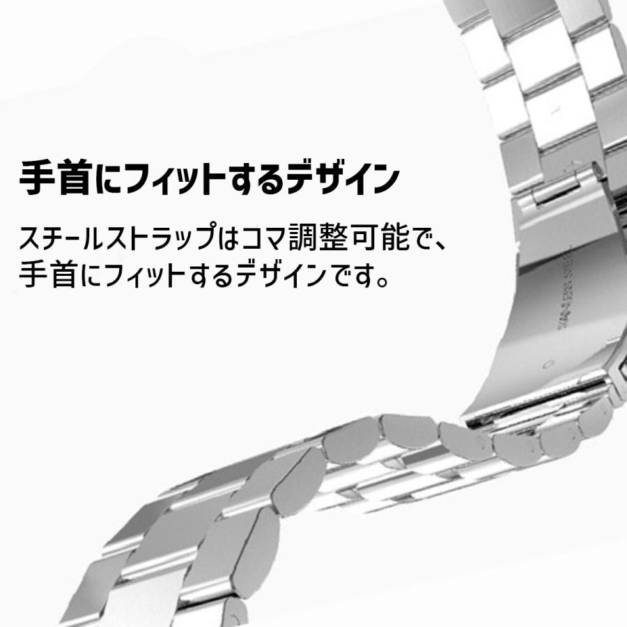 Apple Watch アップルウォッチ カバー バンド セット apple watch ケース ステンレス 防水 46mm 44mm 45mm 40mm - 画像 (6)