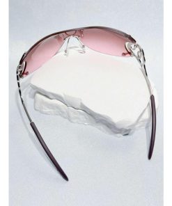 アクセサリー レディース アイアクセサリー 1個 Y2Kスタイルの女性用フレームレスファッショングラス、シルバーのヘビ装飾、アウト