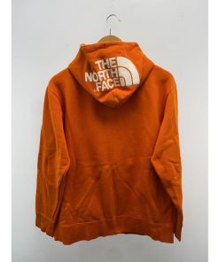 THE NORTH FACE◆REARVIEW FULL ZIP HOODIE_リアビュー フルジップ フーディー/L/コットン/ORN/無