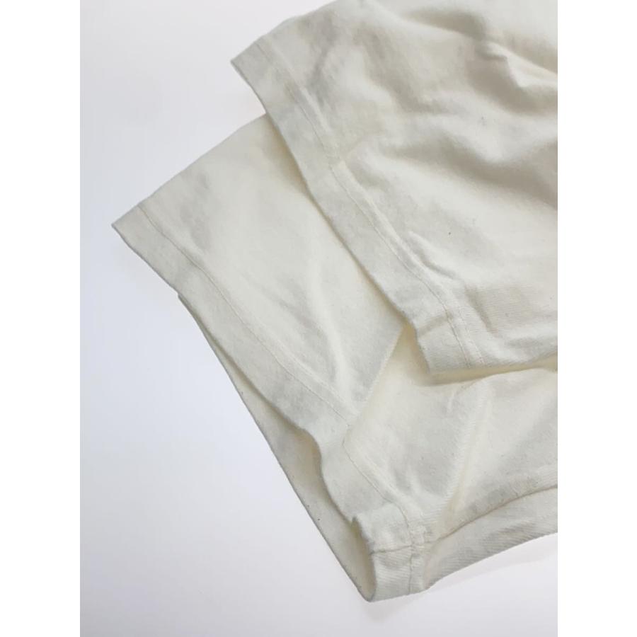 STUSSY◆Club Crown Pigment Dyed T-Shirt/首回り少し黄ばみ/XL/コットン/WHT - 画像 (4)