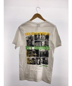 STUSSY◆THE BEACH BOYS PET SOUNDS/ビーチボーイズ/メキシコ製/Tシャツ/S/コットン/WHT