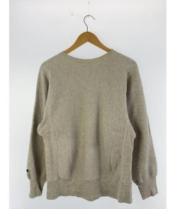 Champion◆スウェット/M/コットン/GRY/首回り、裾黄ばみ有//
