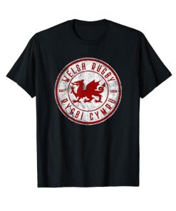 Cymru Souvenir Wales Rugby Top - Welsh Football T-Shirt