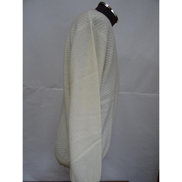 McGREGOR マクレガー(McGREGOR)・ファインウール編み変化クルーネックセーター マクレガーメンズ - 画像 (2)