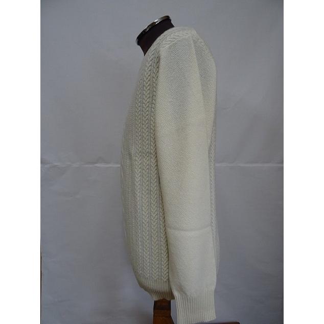 McGREGOR マクレガー(McGREGOR)・ファインウール編み変化クルーネックセーター マクレガーメンズ - 画像 (5)