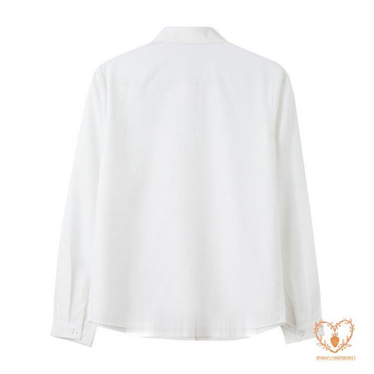 卒業式 服 シャツ レディース ワイシャツ 学生服 スクール フォーマット 白 白シャツ 制服 スーツシャツ 仕事 学校 - 画像 (3)