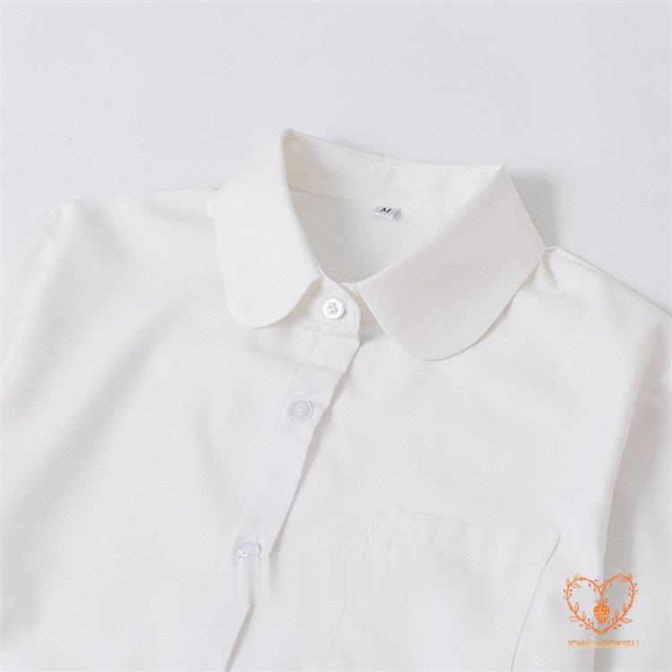 卒業式 服 シャツ レディース ワイシャツ 学生服 スクール フォーマット 白 白シャツ 制服 スーツシャツ 仕事 学校 - 画像 (4)