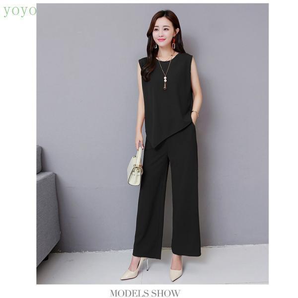 卒業式 服 母 レディース セットアップ セレモニースーツ 卒園式 服装 ママ 入学式 パンツスーツ スーツジャケット 3点セット 七五三 お宮参り - 画像 (7)