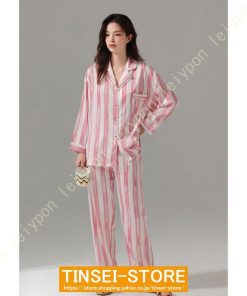 ルームウエア パジャマ レディース 大きいサイズ 長袖 長ズボン 春 夏 秋 上下セット 部屋着 寝間着 通気性 前開き 冷え性対策 柔らかい 暖かい 肌触りがいい