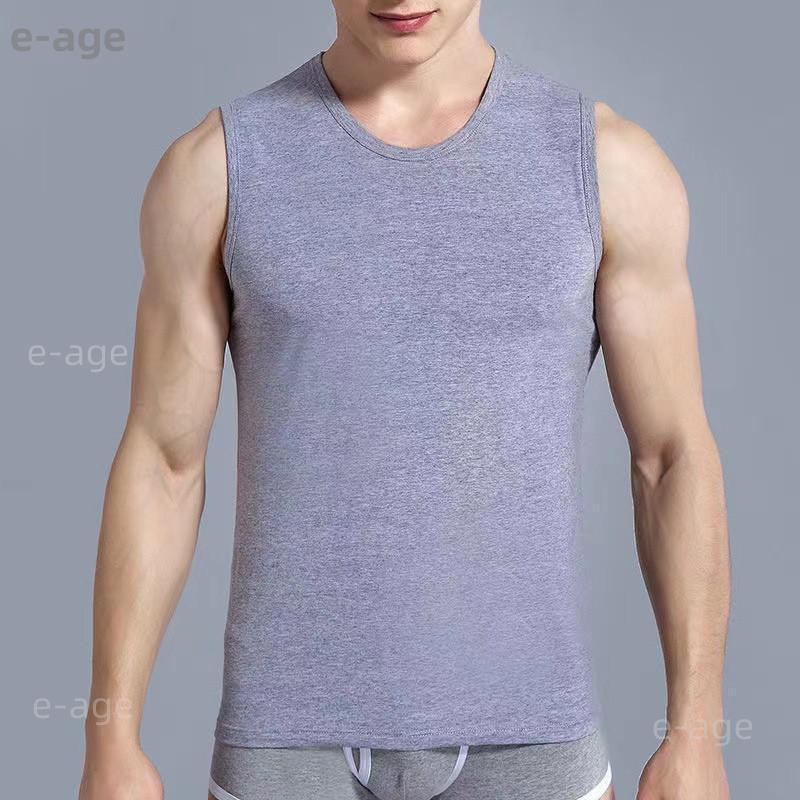 タンク メンズ 『3枚以上』 インナー ノースリーブ 肌着 下着 スウェット ストレッチ 通気性 速乾 柔らか ひんやり 涼しい ジム スポーツ - 画像 (3)