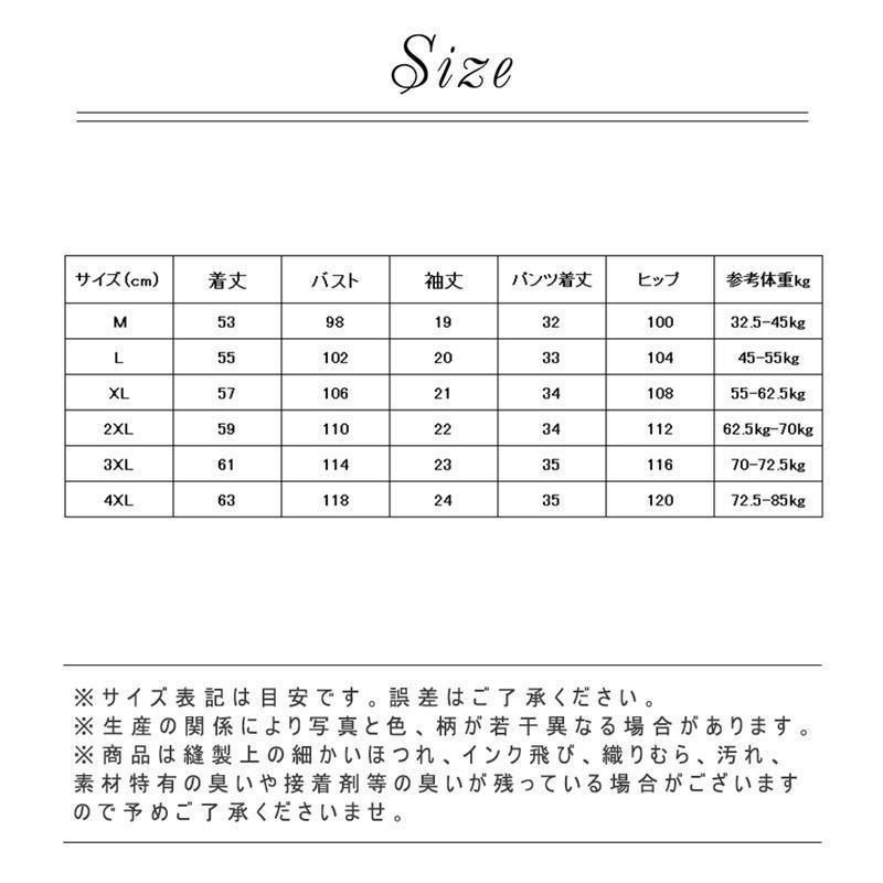 ルームウェア 2点セット レディース ジャージ 半袖 Tシャツ ショートパンツ セットアップ 部屋着 一部 パジャマ 春夏 大きいサイズ 運動用 ジム - 画像 (5)