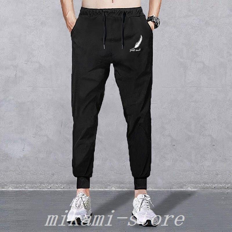 !スウェットパンツメンズロングパンツパンツスエットダンスパンツストレッチスポーツスウェット夏春2022新作 - 画像 (7)