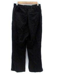 モノマート MONO-MART スラックスパンツ アンクル丈 S 黒 ブラック /HO39 レディース