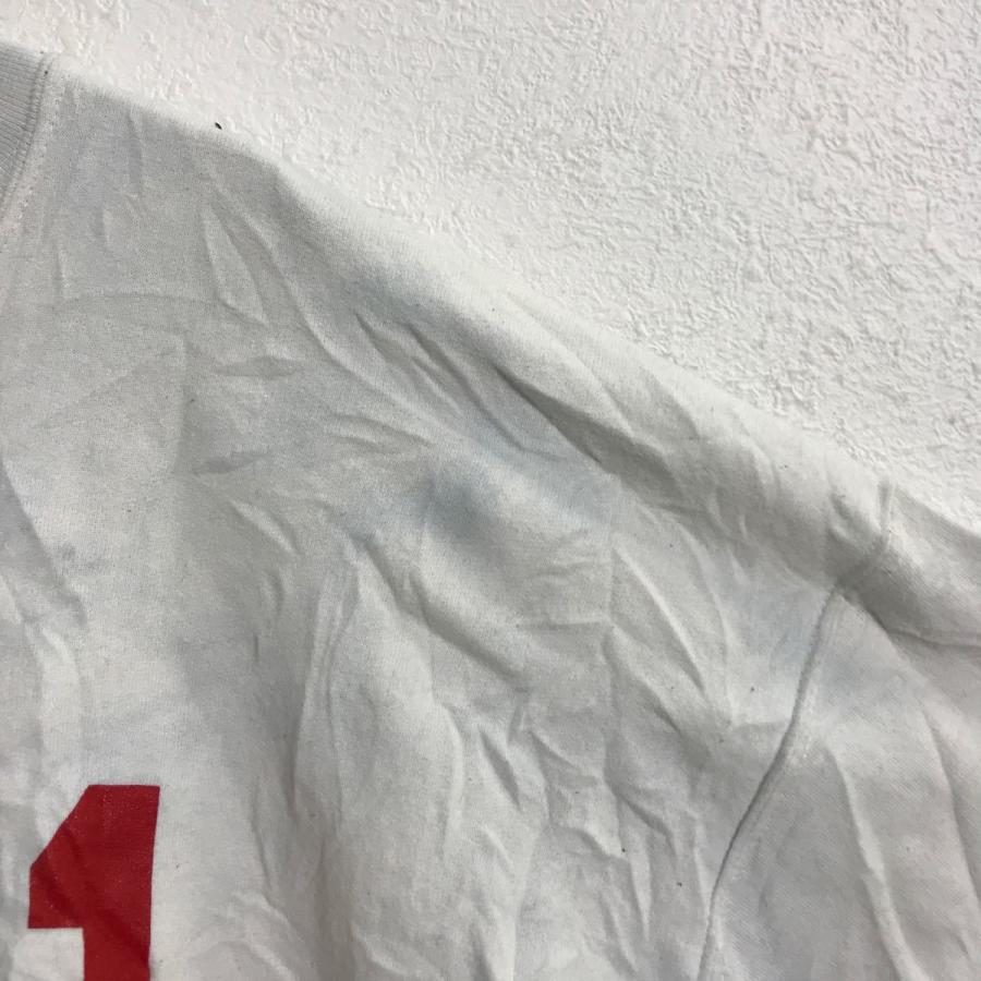 thefreshnes プリント スウェット トレーナー XL ホワイト 文字 ロゴ 古着卸 アメリカ仕入 a511-5735 - 画像 (3)