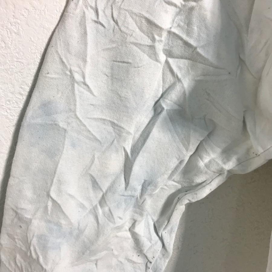 thefreshnes プリント スウェット トレーナー XL ホワイト 文字 ロゴ 古着卸 アメリカ仕入 a511-5735 - 画像 (5)