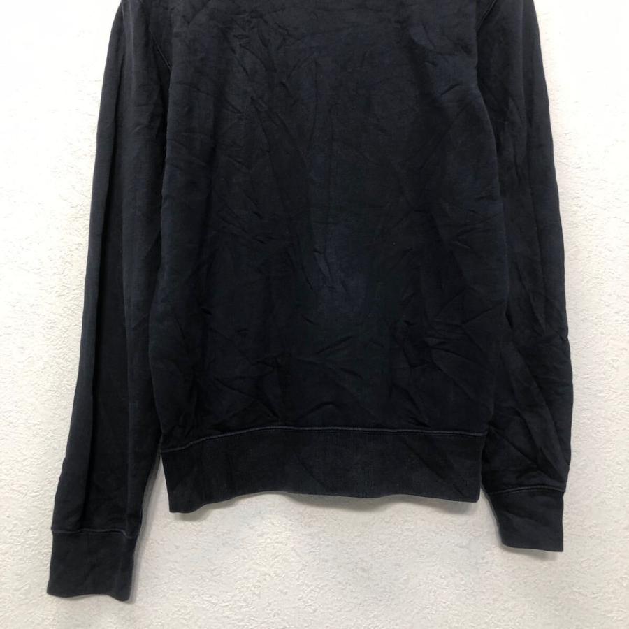 Champion プリント スウェット トレーナー チャンピオン XS ブラック ロゴ 古着卸 アメリカ仕入 a605-7358 - 画像 (5)