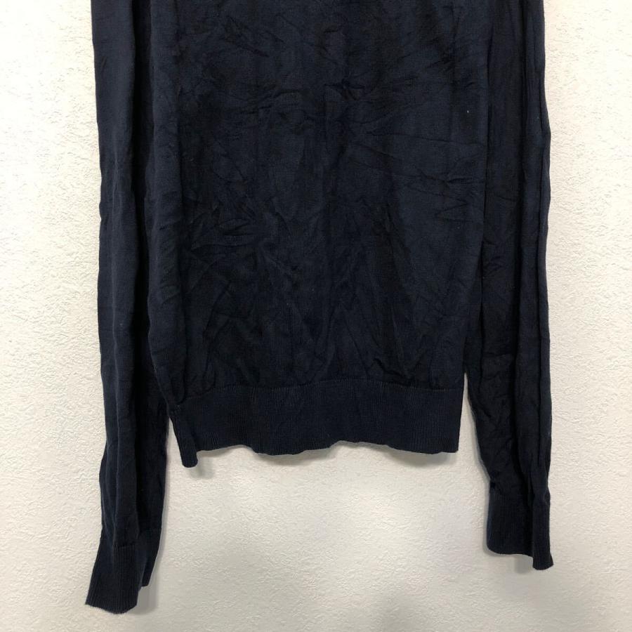TOMMY HILFIGER コットン ニット セーター トミーヒルフィガー XXL ネイビー ビッグサイズVネック 古着卸 アメリカ仕入 a605-8251 - 画像 (5)