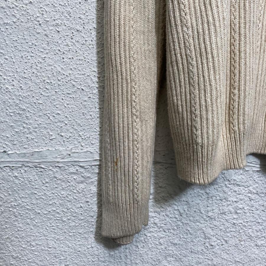 CHAPS コットンニット セーター XXL ホワイト ビッグサイズ チャップス Vネック 古着卸 アメリカ仕入 a611-7879 - 画像 (7)