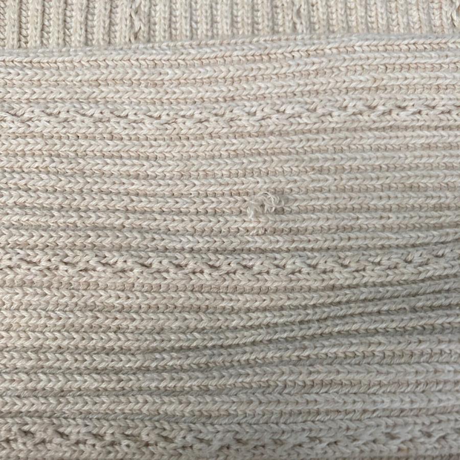CHAPS コットンニット セーター XXL ホワイト ビッグサイズ チャップス Vネック 古着卸 アメリカ仕入 a611-7879 - 画像 (9)