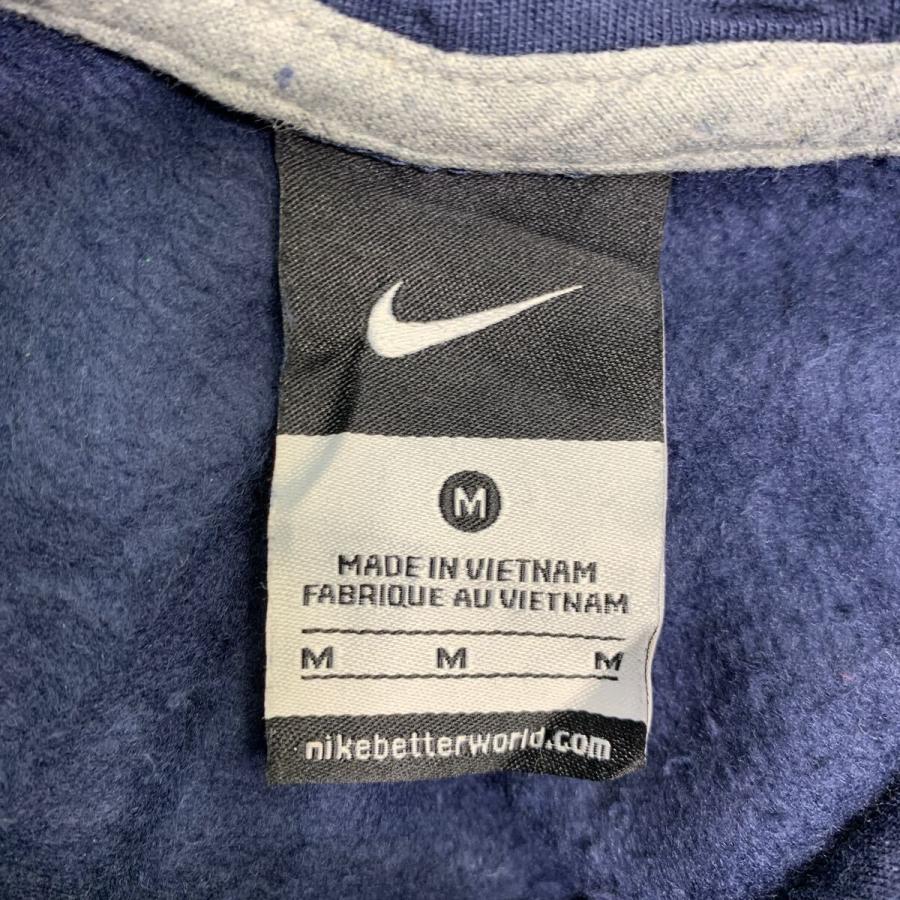 NIKE プリント スウェット パーカー Mサイズ ナイキ ネイビー 古着卸 アメリカ仕入 t2411-3319 - 画像 (6)
