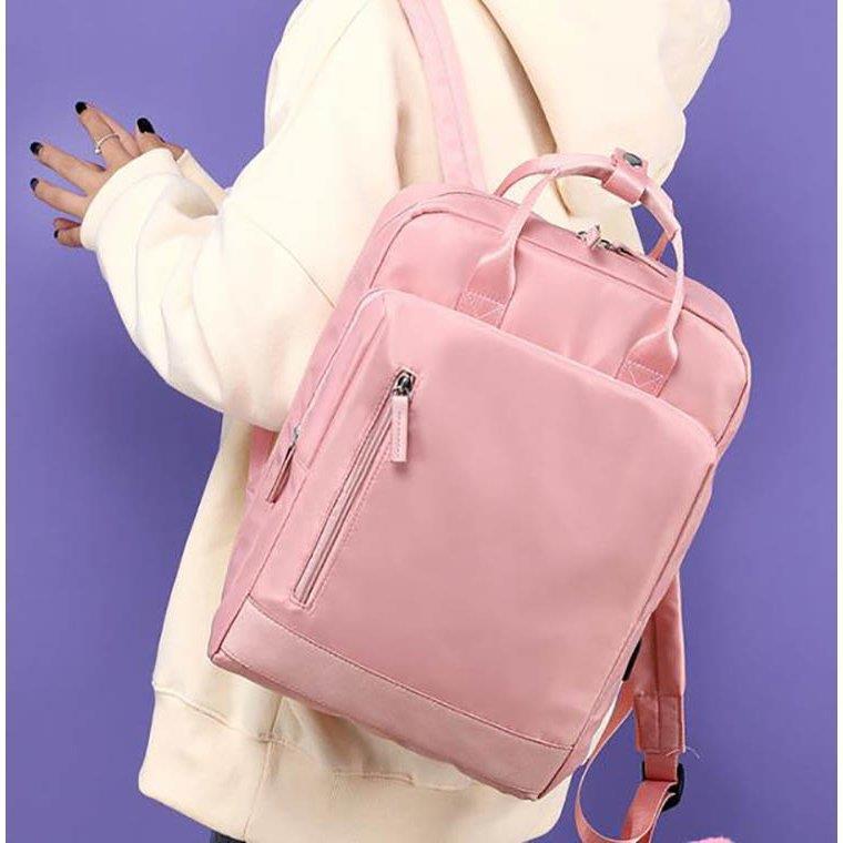 リュック 軽量 リュックサック 中学生 高校生 カバン 無地 バッグ A4 大人かわいい 多機能 大容量 撥水 通勤/通学/旅行 - 画像 (5)