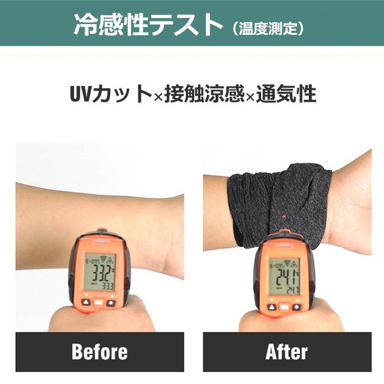 withBambi 涼感マスク フェイスマスク ランニングマスク フェイスカバー ネックガード 花粉症対策 夏用 UVカット 冷感 水洗い可能 スポーツマスク 爆買 運動会 - 画像 (5)