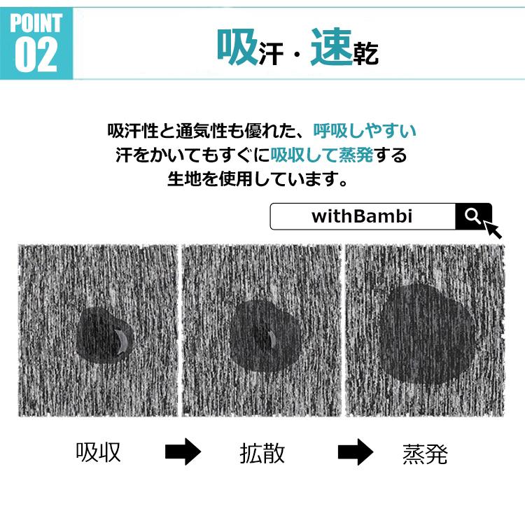 withBambi 涼感マスク フェイスマスク ランニングマスク フェイスカバー ネックガード 花粉症対策 夏用 UVカット 冷感 水洗い可能 スポーツマスク 爆買 運動会 - 画像 (6)