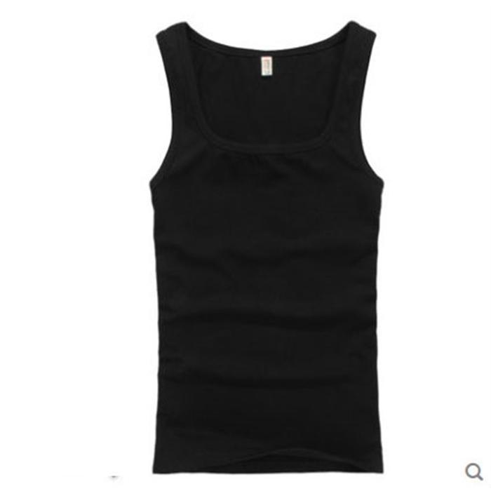 タンク メンズ 筋トレ Uネック 綿 インナー ス シンプル シームレス カットオフ 肌着 着回し