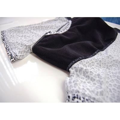 ふるさと納税 忠岡町 俺のボクサーパンツ ヒョウ柄 2枚組(LLサイズ) 軽失禁用 失禁パンツ・尿漏れパンツ - 画像 (3)