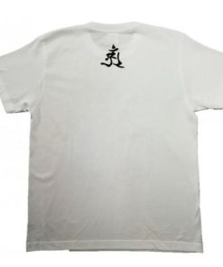 ふるさと納税 和泉市 手描きTシャツ 仏画 普賢菩薩 白 (半袖 Mサイズ)