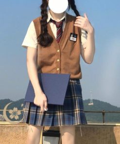 ベスト レディース コーデ 秋 サマー スクール スウェット 前開き Vネック ゆったり レイヤード オーバーサイズ ビッグシルエット 春ベス