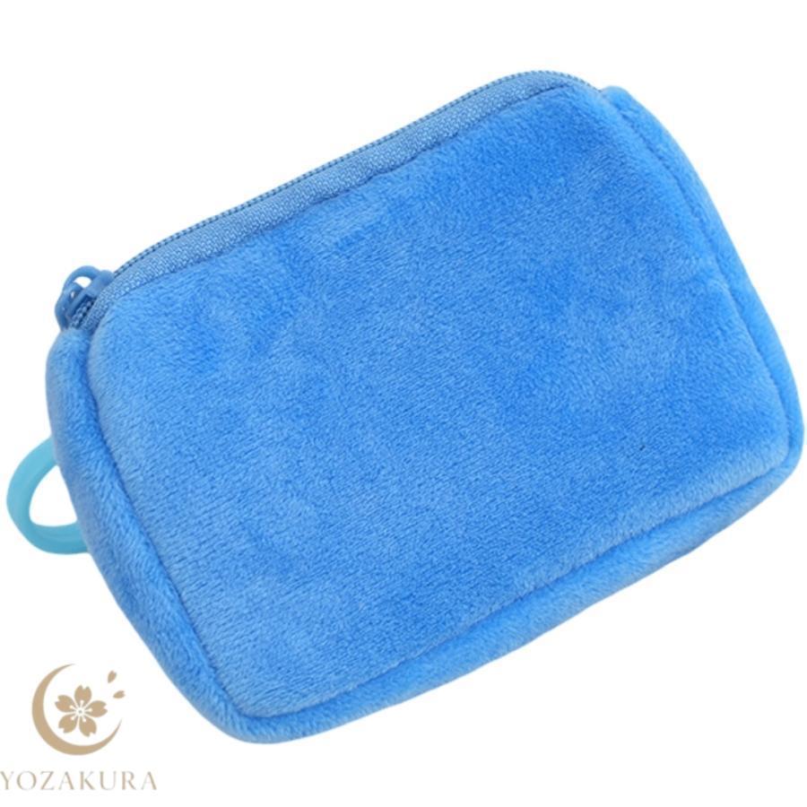 コインケース 小銭入れ レディース アクセサリーポーチ コスメポーチ マルチポーチ 小物入れ 大人 キッズ 学生 ミニ財布 ポーチ 無地 単色 シンプ - 画像 (4)