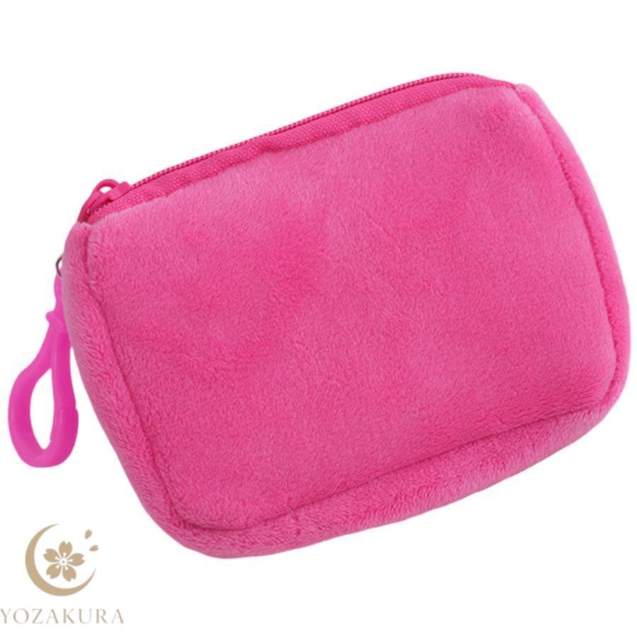 コインケース 小銭入れ レディース アクセサリーポーチ コスメポーチ マルチポーチ 小物入れ 大人 キッズ 学生 ミニ財布 ポーチ 無地 単色 シンプ - 画像 (6)