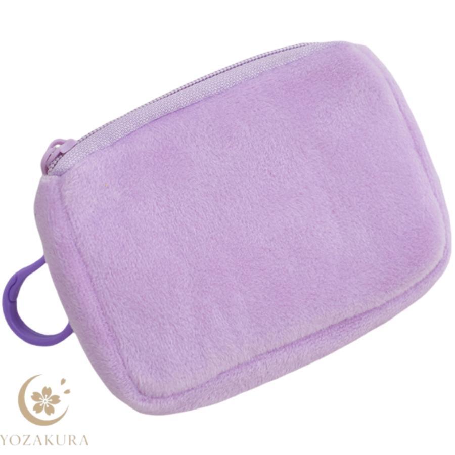 コインケース 小銭入れ レディース アクセサリーポーチ コスメポーチ マルチポーチ 小物入れ 大人 キッズ 学生 ミニ財布 ポーチ 無地 単色 シンプ - 画像 (7)