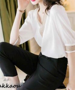 ブラウス 半袖 レディース トップス 通勤 オフィス ゆったり サテン 40代 30代 きれいめ コーデ 夏 シャツブラウス シルク風 大きいサイズ 50代 体型カバー